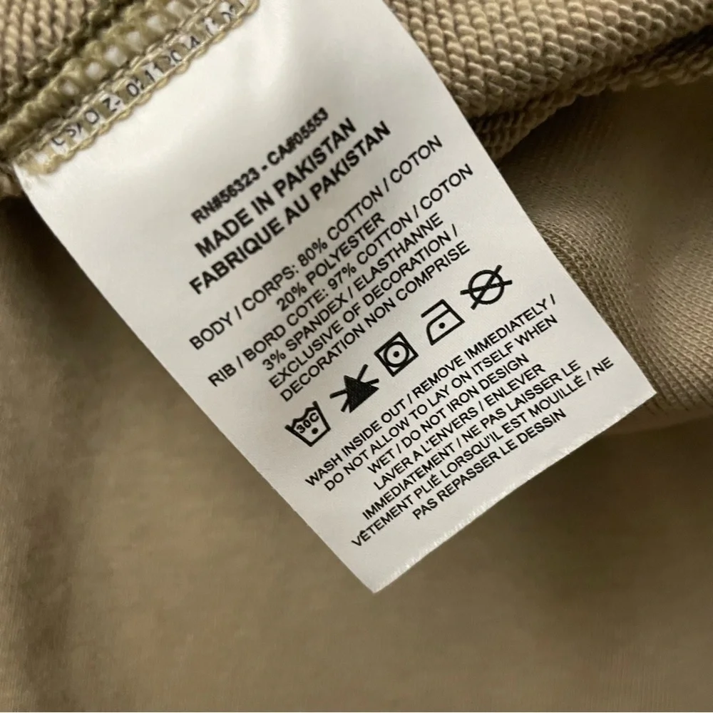 Nike Have a Nike Day Crew Neck Sweater Pullover Brown Beige Sz S B17 - Picture 5 of 9